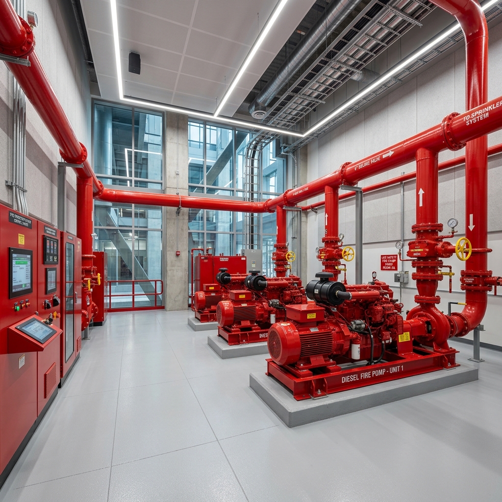 Fire Fighting Pump Room