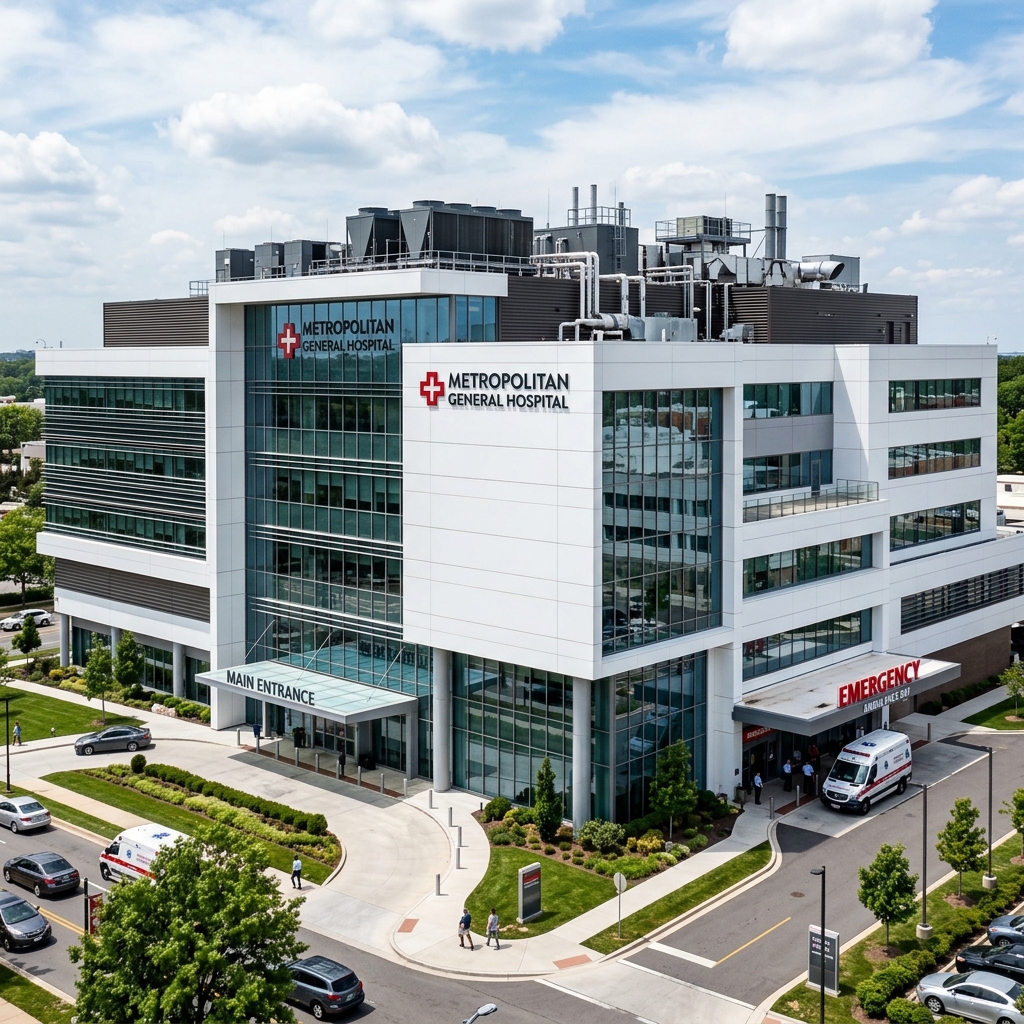 Hospital HVAC System Design